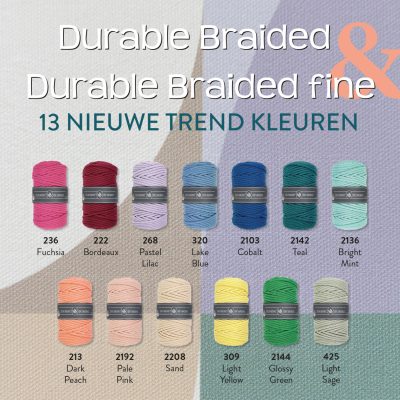 Durable braided en braide fine