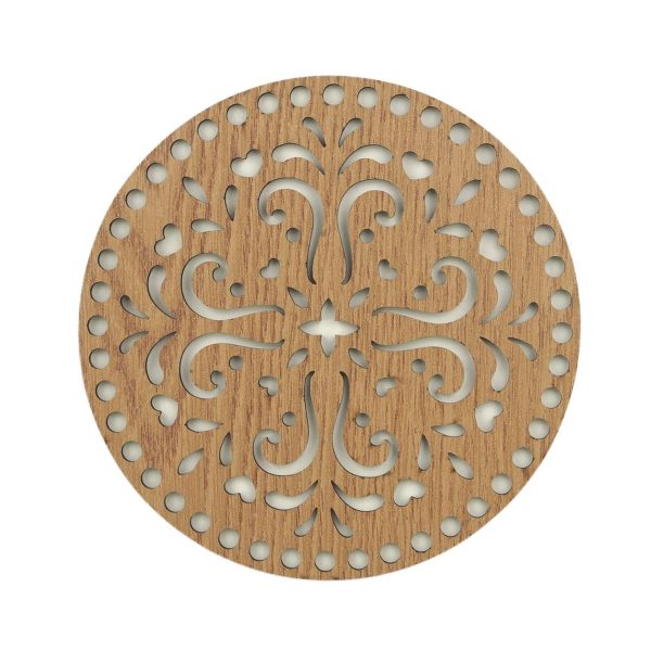 houten decoratieve mandala